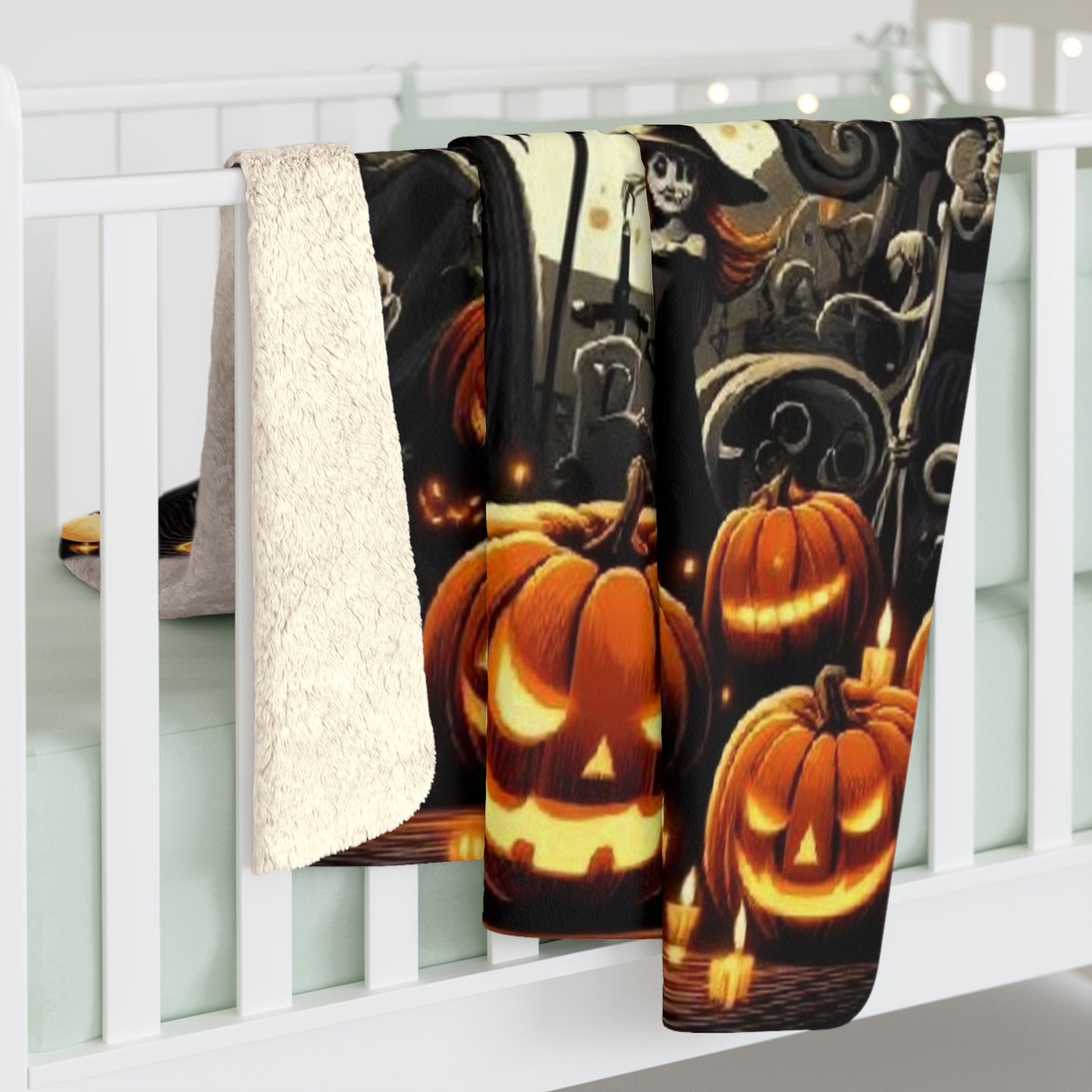 Halloween Collection Sherpa Fleece Blanket