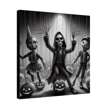 Halloween Marionettes Canvas Print