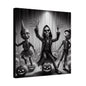 Halloween Marionettes Canvas Print