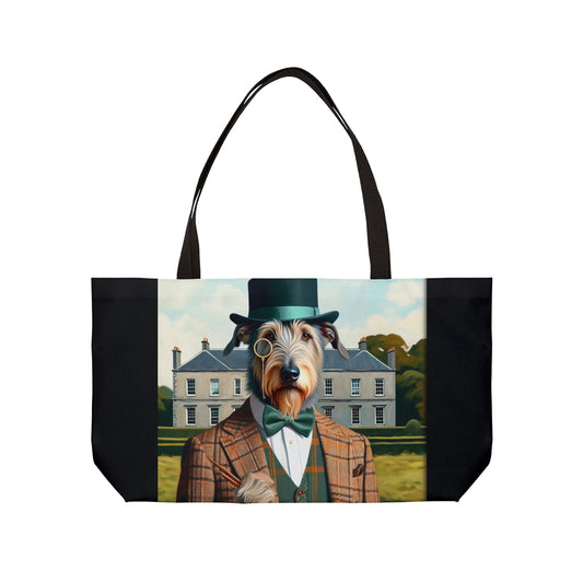 Mr Irish Wolfhound Weekender Tote Bag