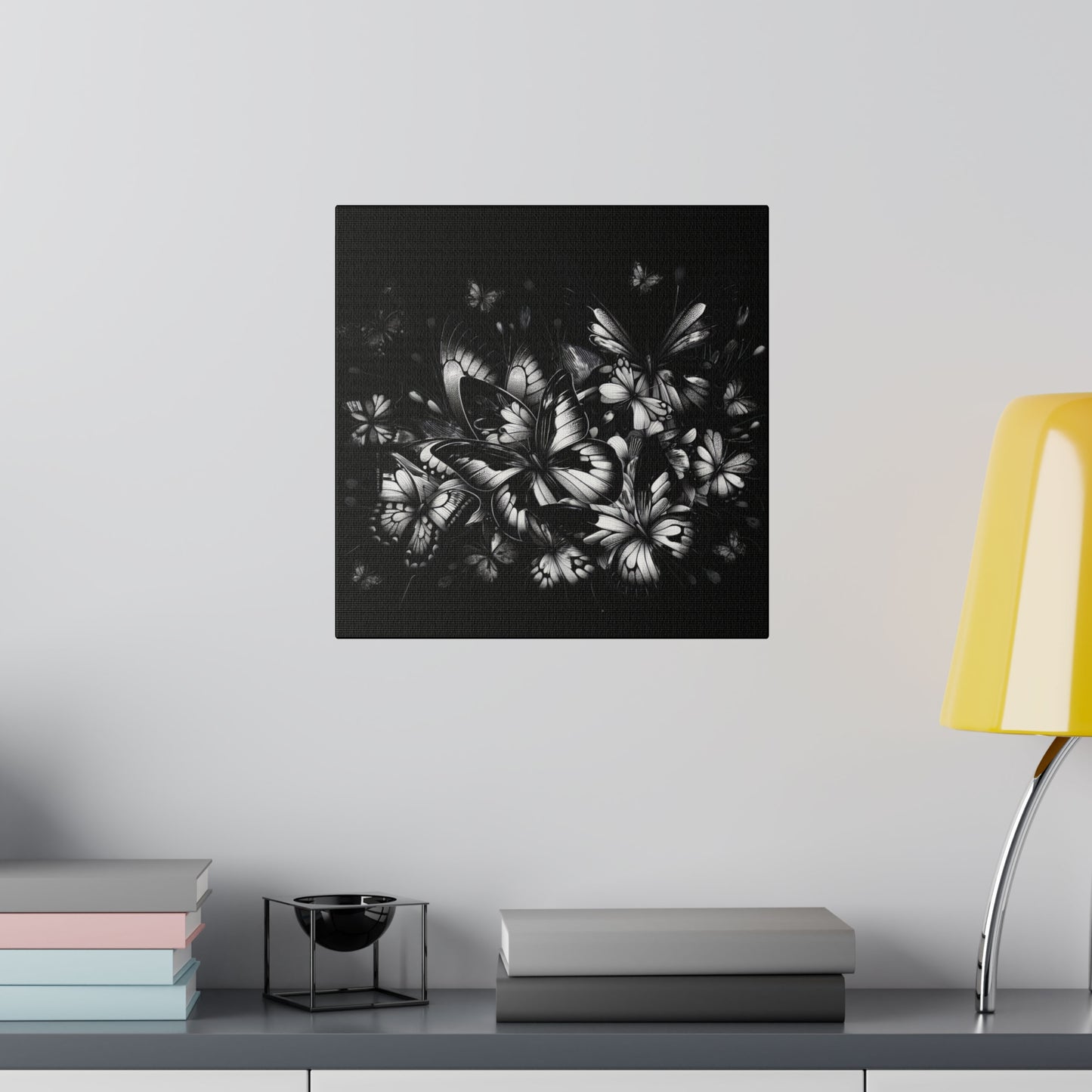 Butterfly Rush Graphic Original Matte Canvas, Stretched, 0.75"