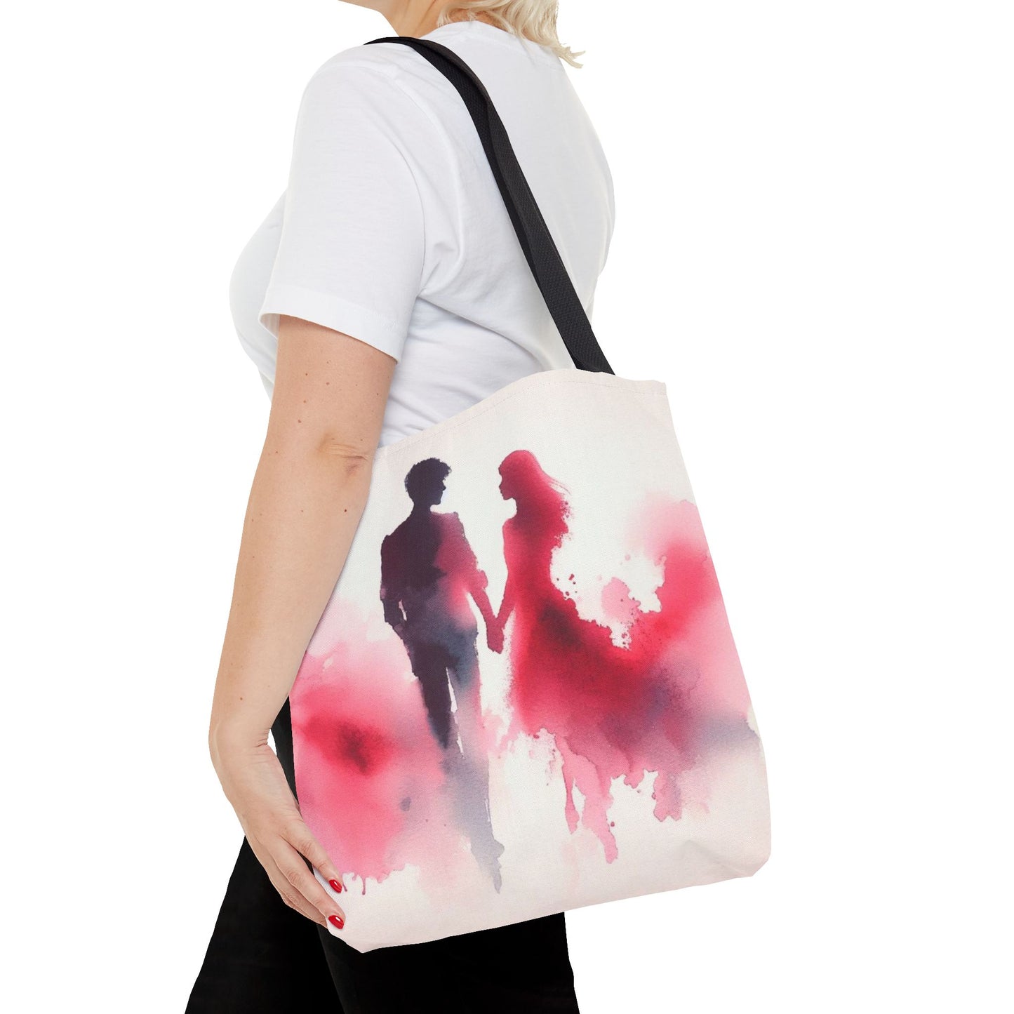 Watercolours Collection Double Side Tote Bag