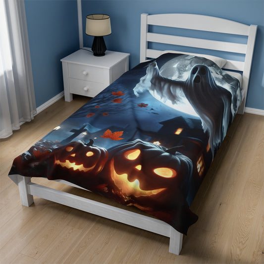 Halloween Collection Velveteen Plush Blanket
