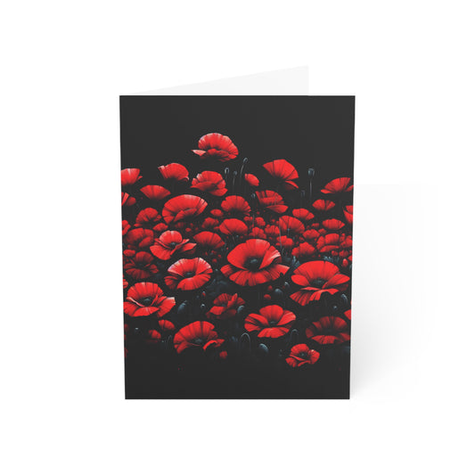 The Poppy Collection Greeting Cards BLANK (1, 10, 30, and 50pcs)