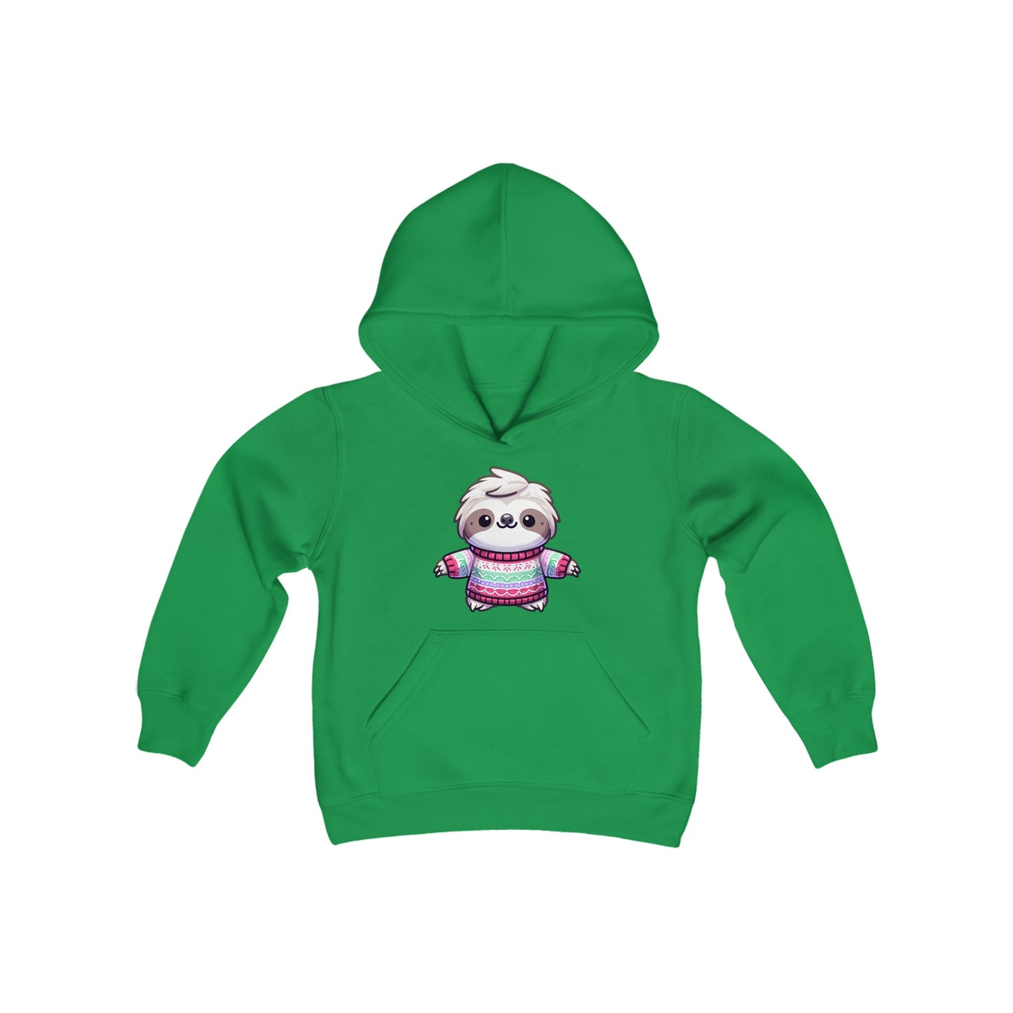 Sloth Youth Heavy Blend Hooded Sweatshirt
