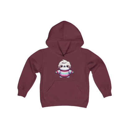 Sloth Youth Heavy Blend Hooded Sweatshirt