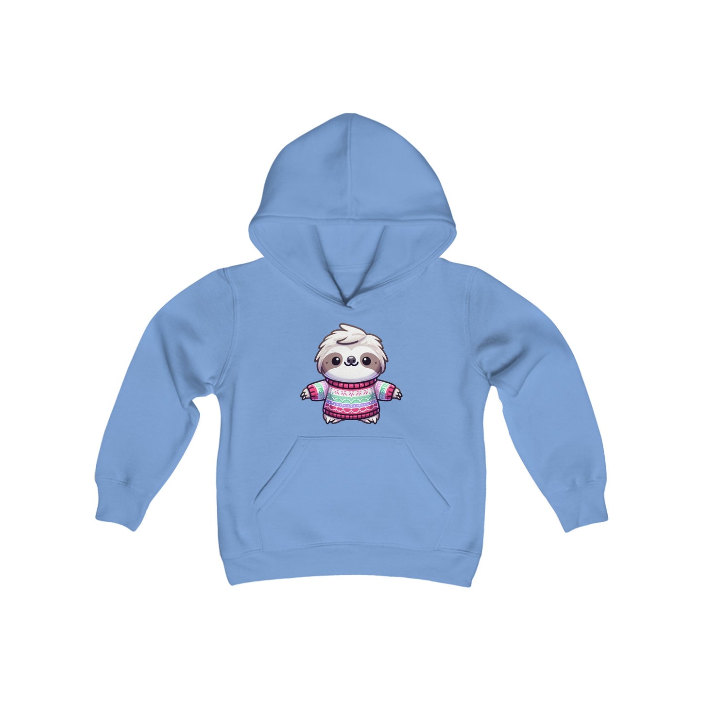 Sloth Youth Heavy Blend Hooded Sweatshirt