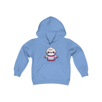 Sloth Youth Heavy Blend Hooded Sweatshirt