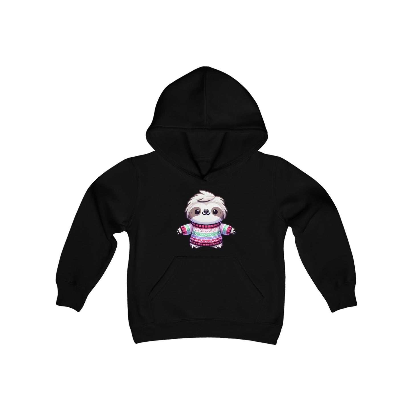 Sloth Youth Heavy Blend Hooded Sweatshirt