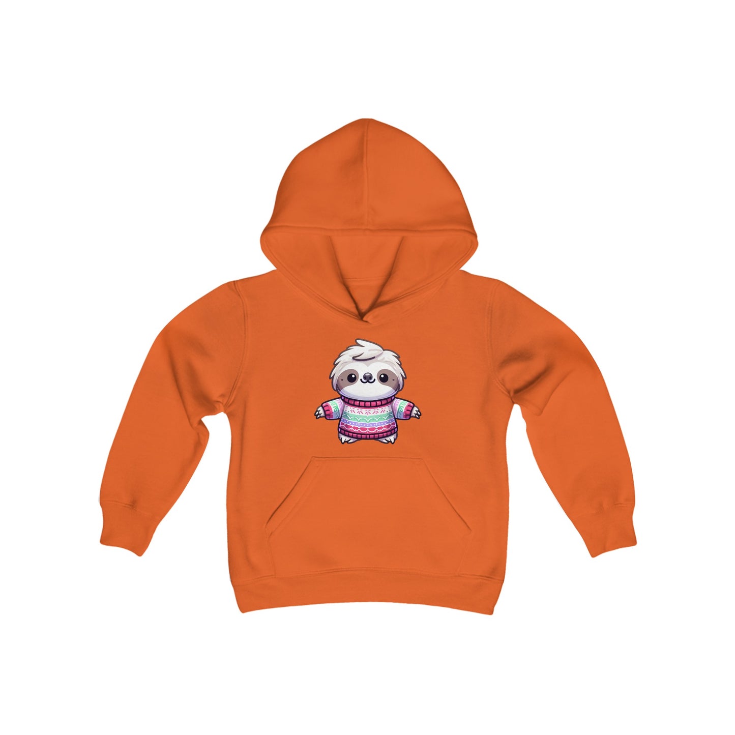 Sloth Youth Heavy Blend Hooded Sweatshirt
