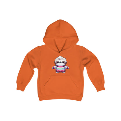 Sloth Youth Heavy Blend Hooded Sweatshirt
