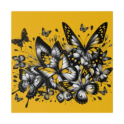 Butterfly Rush Graphic Original Matte Canvas, Stretched, 0.75"