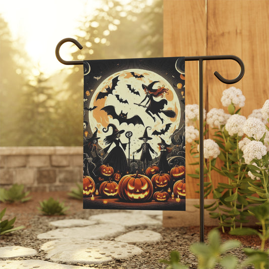 Halloween Garden & House Banner