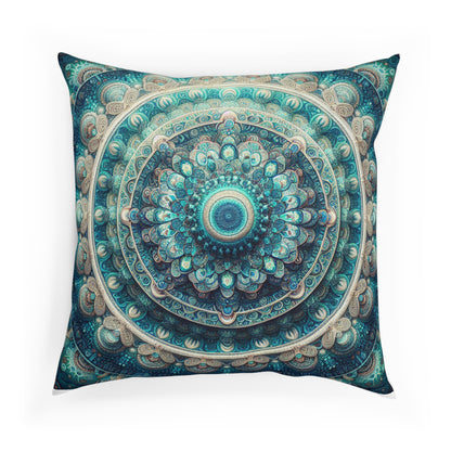 Blue & Silver Cushion