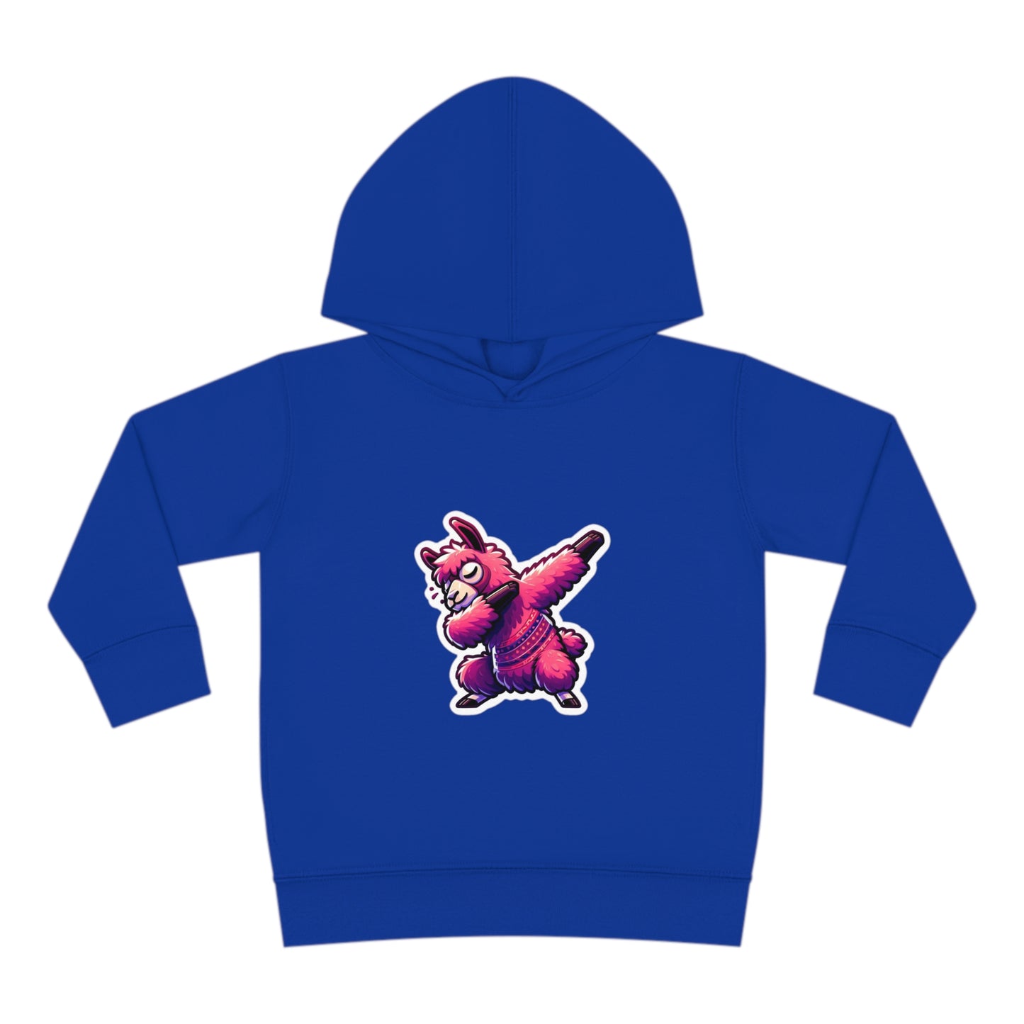 Dabbing Llama Toddler Pullover Fleece Hoodie