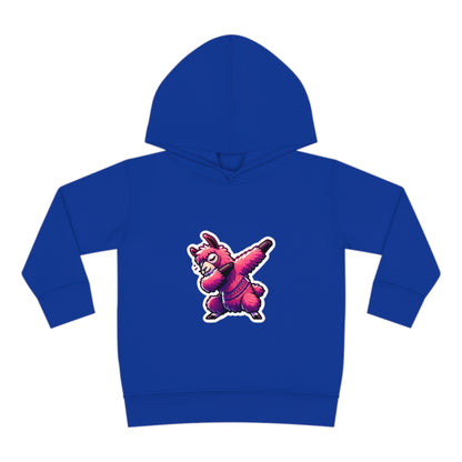 Dabbing Llama Toddler Pullover Fleece Hoodie