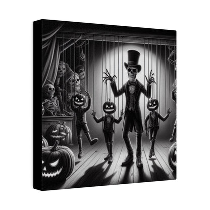 Halloween Marionettes Canvas Print