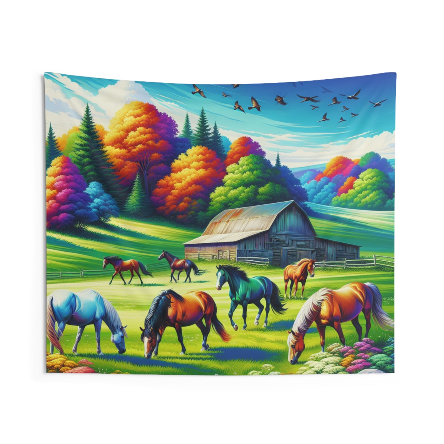 Farm And Countryside Collection Indoor Wall Tapestries