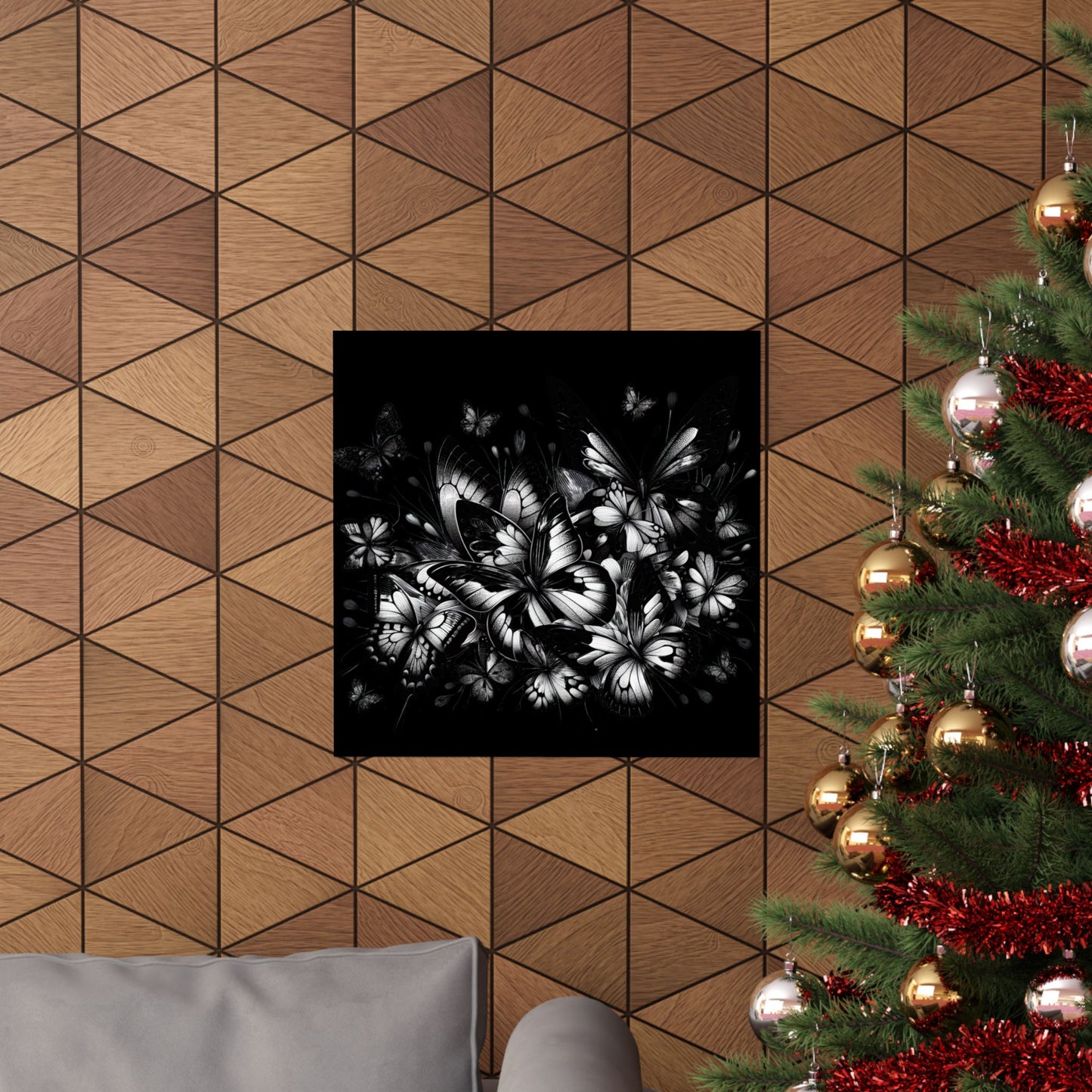 Butterfly Rush Vertical Posters