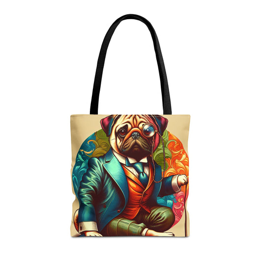 Mr Pug Tote Bag