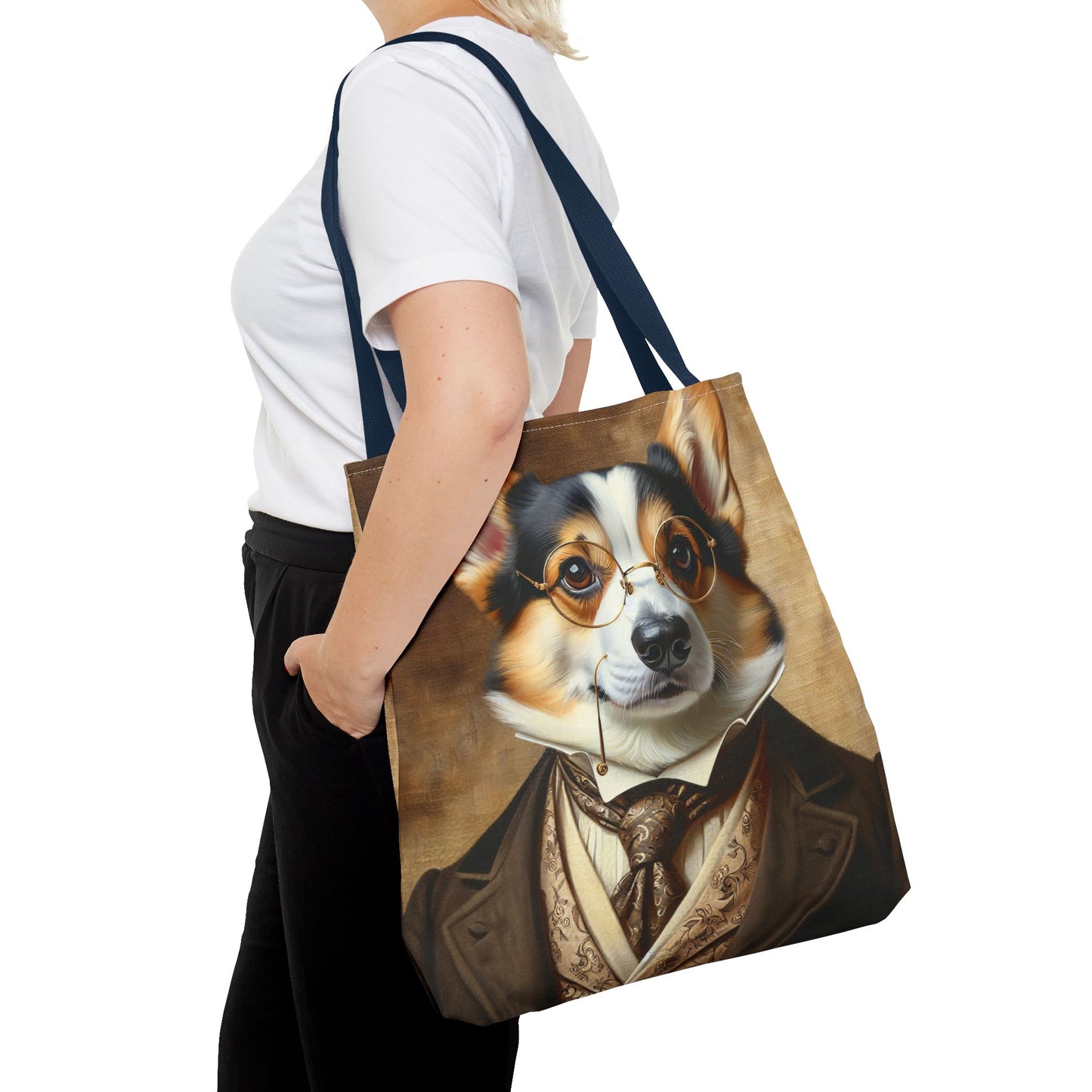 Mr Pembroke Welsh Corgi Tote Bag (AOP)