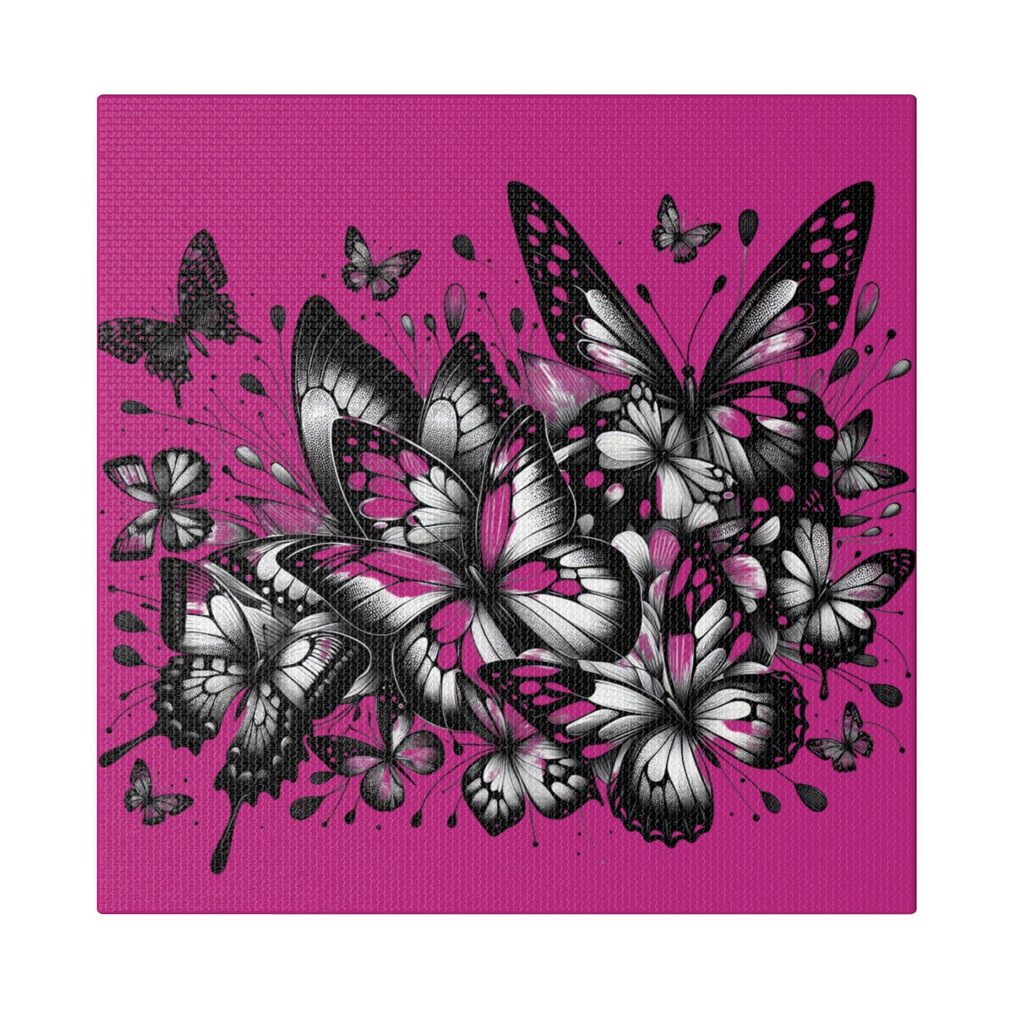 Butterfly Rush Graphic Original Matte Canvas, Stretched, 0.75"