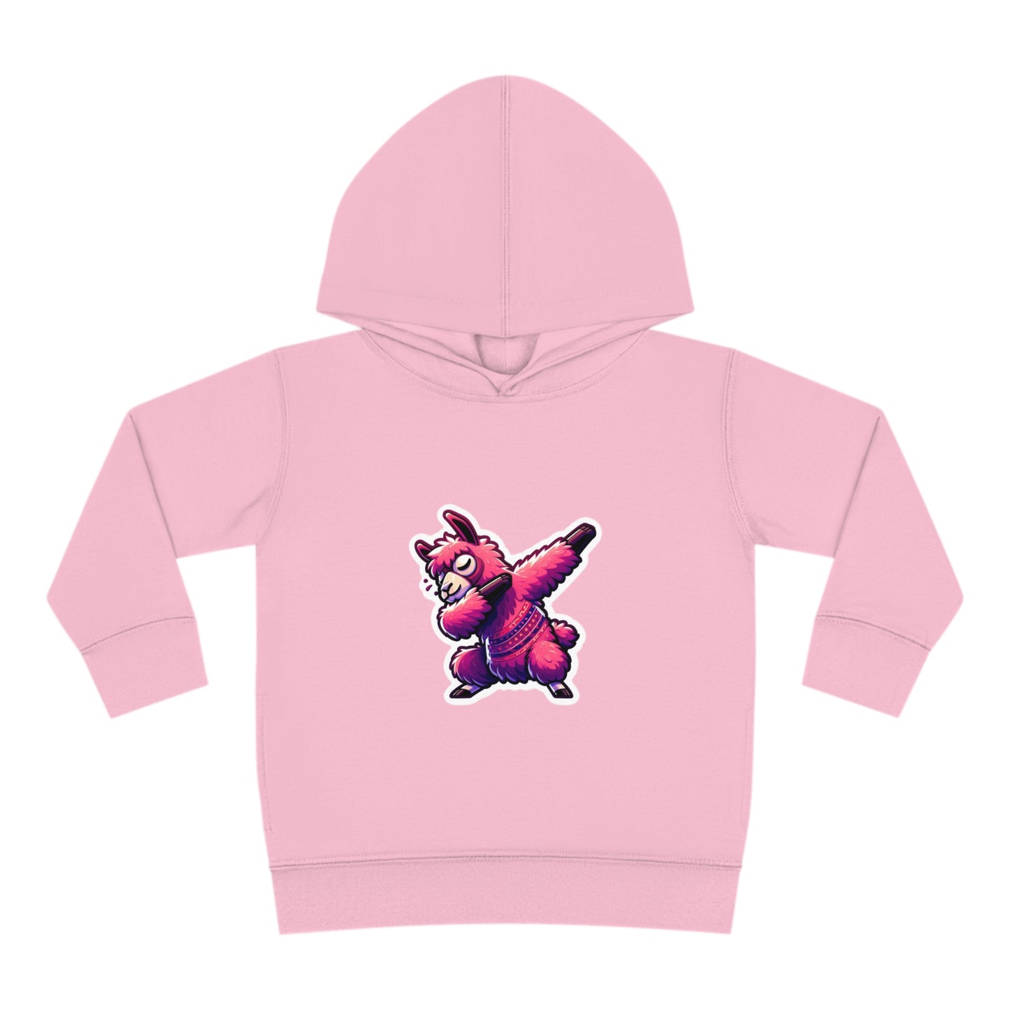 Dabbing Llama Toddler Pullover Fleece Hoodie