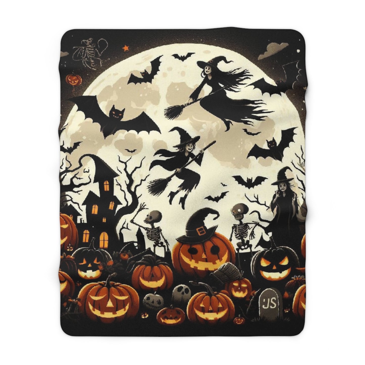 Halloween Collection Sherpa Fleece Blanket