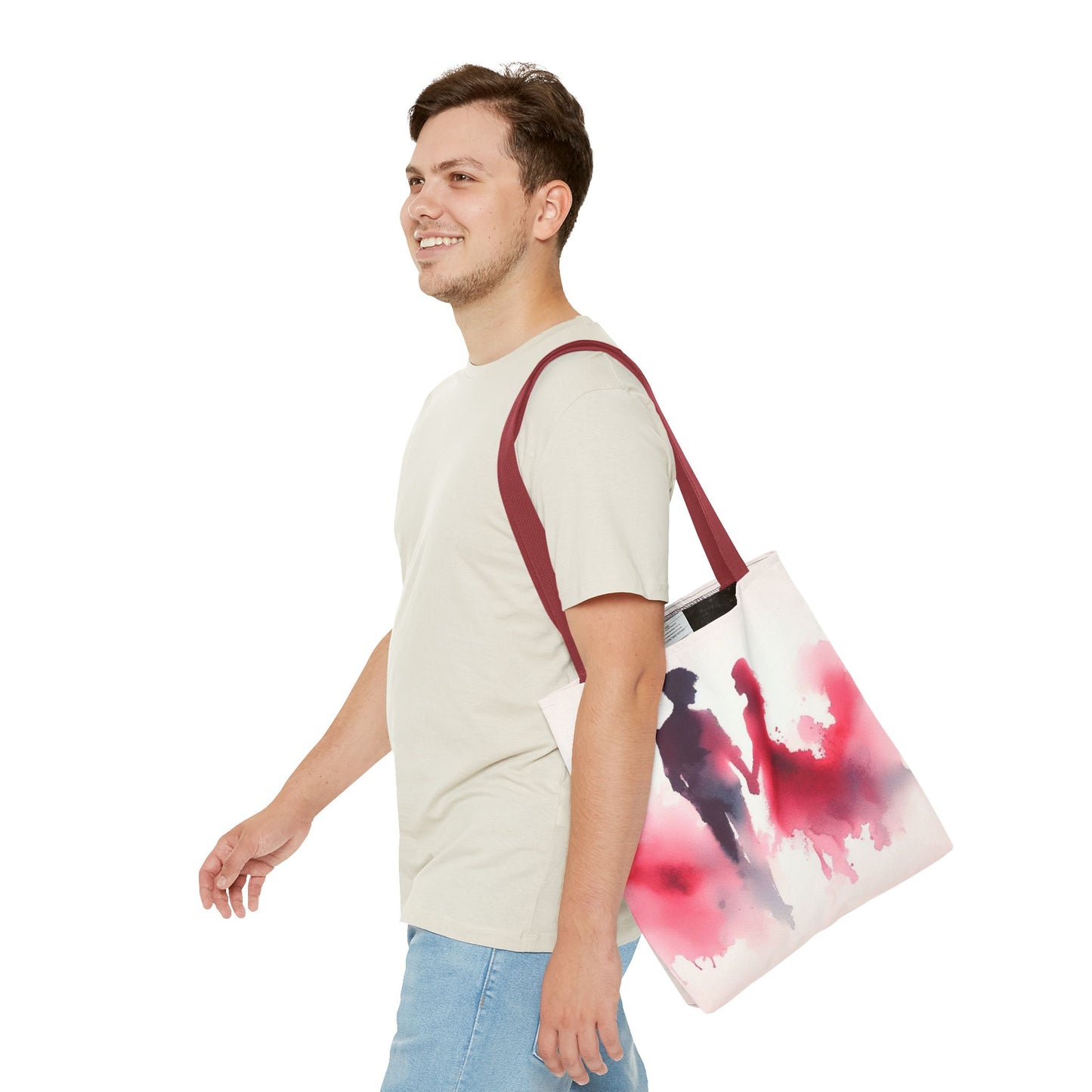 Watercolours Collection Double Side Tote Bag